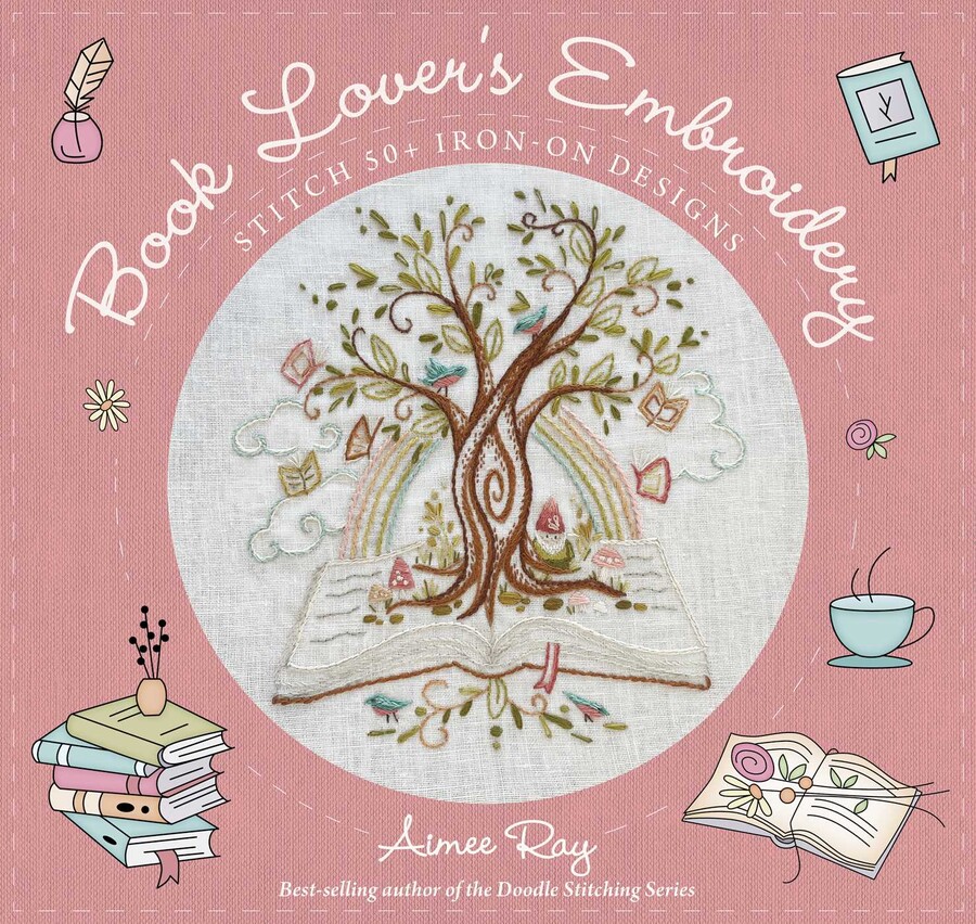 Book Lover's Embroidery