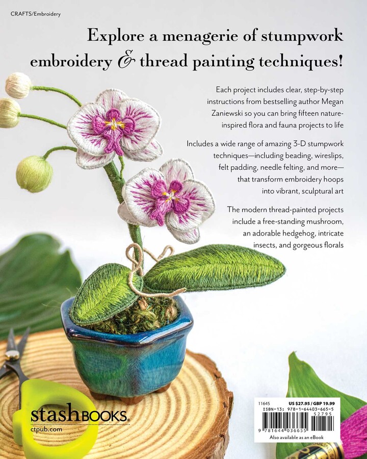 Stumpwork Studio—Mastering 3-D Embroidery