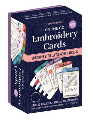 On-the-Go Embroidery Cards Set 1 On-the-Go Embroidery Cards Set 1