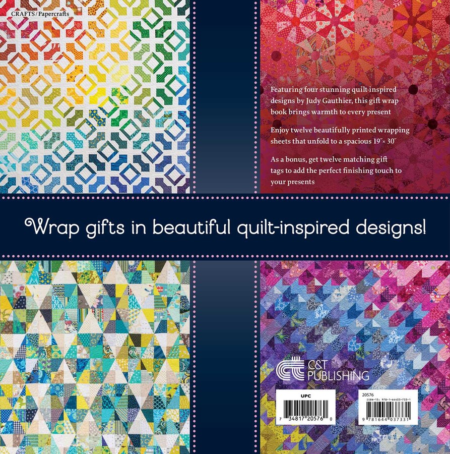 Scrappy Celebrations Wrapping Paper from Quilt Designs