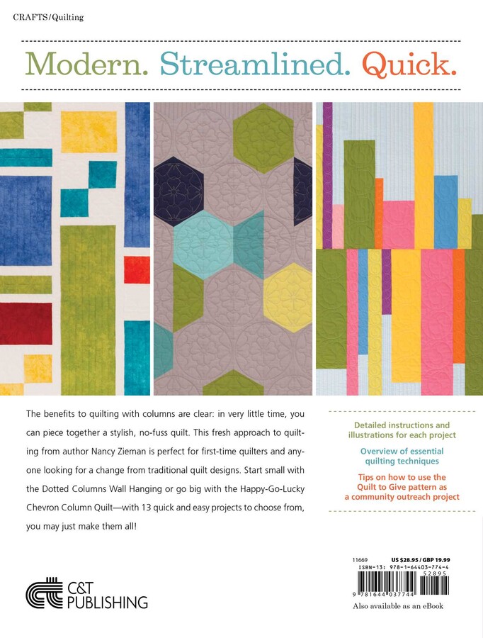Quick Column Quilts