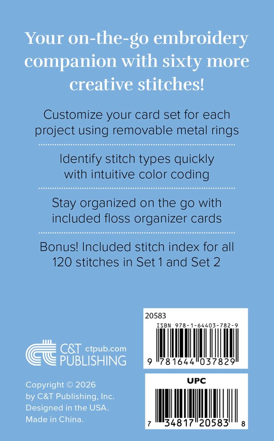 On-the-Go Embroidery Cards Set 2