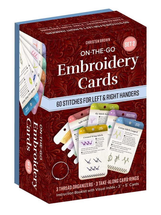On-the-Go Embroidery Cards Set 2