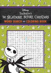 Disney Tim Burton's The Nightmare Before Christmas Word Search and Coloring Book Disney Tim Burton's The Nightmare Before Christmas Word Search and Coloring Book