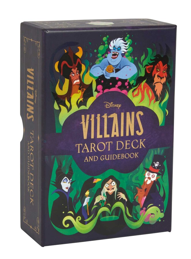 Disney Villains Tarot Deck and Guidebook | Movie Tarot Deck | Pop
