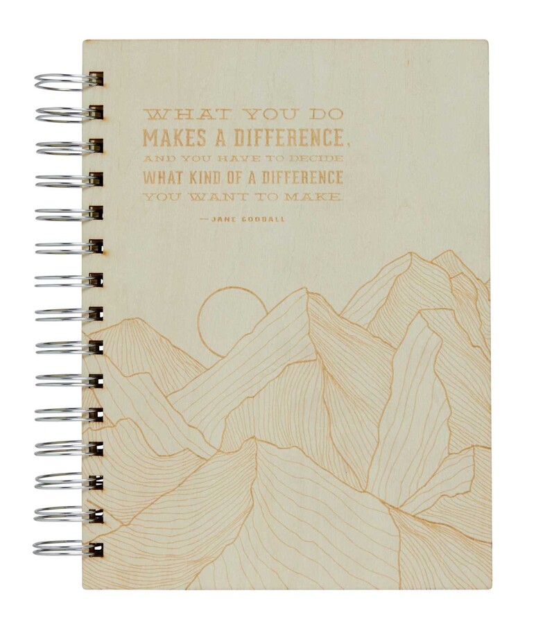 Conservation Wooden Journal