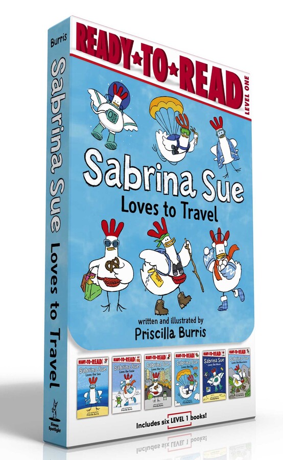 Sabrina Sue Loves to Travel! (Boxed Set)