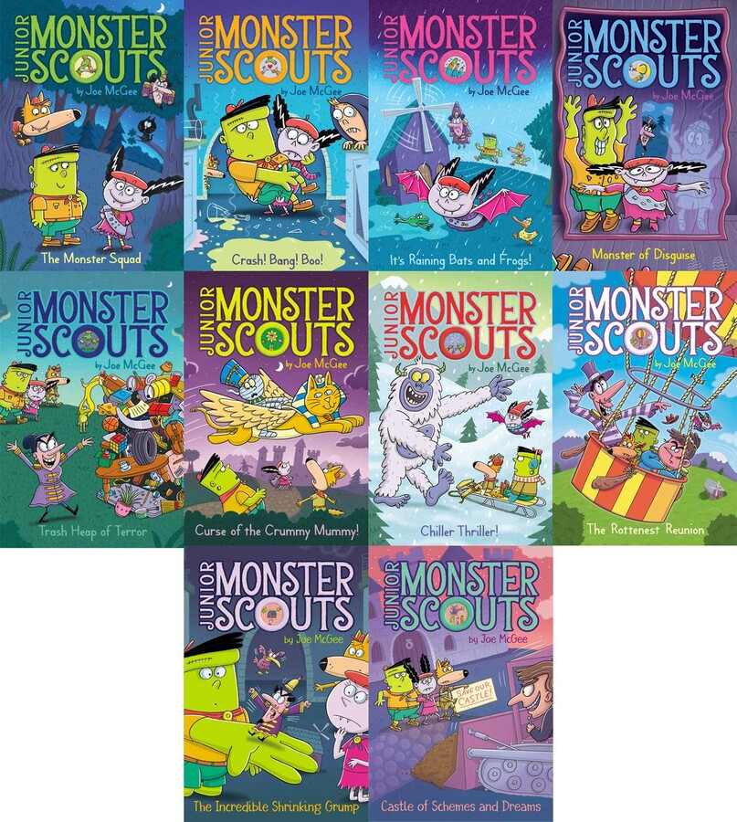Junior Monster Scouts Tiny-But-Terrifying Collected Set