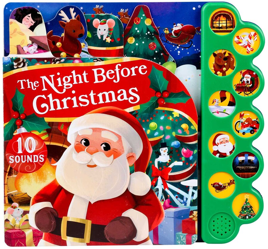Night Before Christmas 10-Button Sound Book