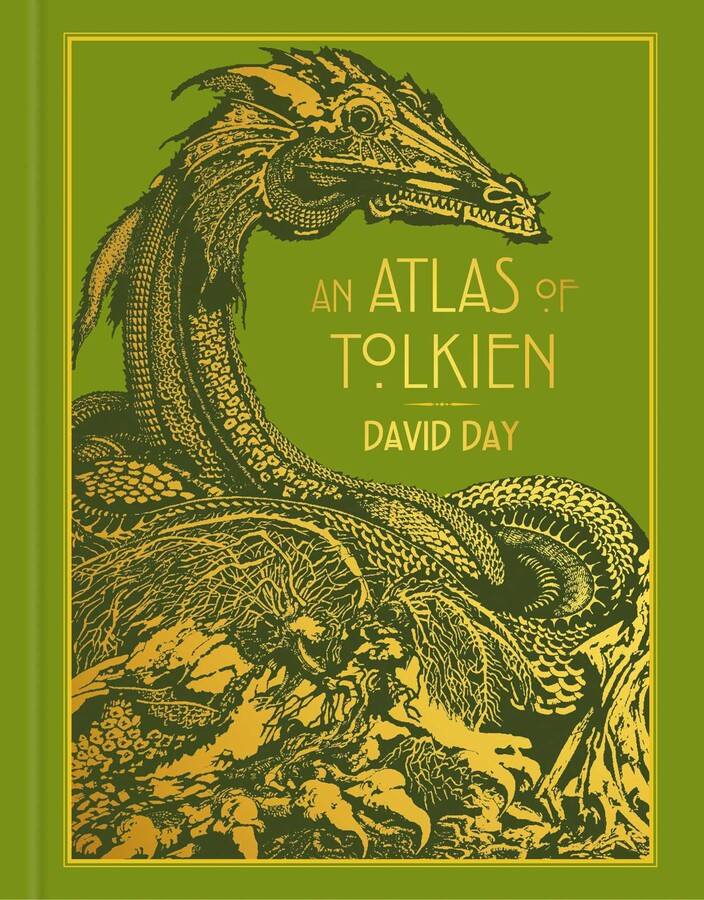 Atlas of Tolkien Deluxe Edition - Tolkien Reference Book for All Ages, Illustrated Lord of the Rings Guide, Maps of Middle-earth