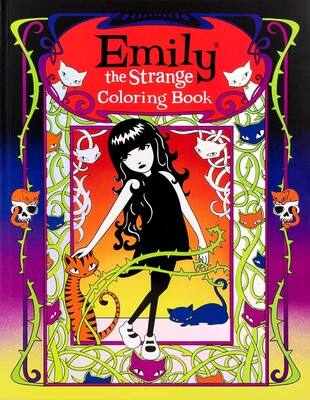 Emily the Strange Coloring Book | Book by Editors of Thunder Bay