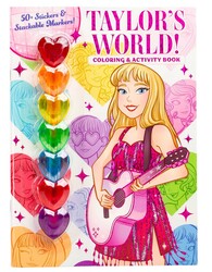 Taylor's World! Coloring and Activity Book with 50+ Stickers & Stackable Markers! Taylor's World! Coloring and Activity Book with 50+ Stickers & Stackable Markers!