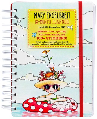 Mary Engelbreit 18-Month Coloring Planner: July 2026-December 2027 Mary Engelbreit 18-Month Coloring Planner: July 2026-December 2027