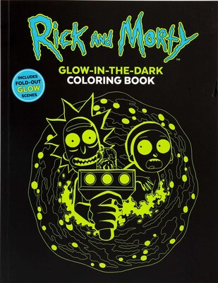Rick and Morty Glow-in-the-Dark Coloring Book Rick and Morty Glow-in-the-Dark Coloring Book
