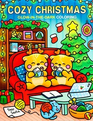 Cozy Christmas Glow-in-the-Dark Coloring