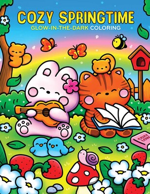 Cozy Springtime Glow-in-the-Dark Coloring Cozy Springtime Glow-in-the-Dark Coloring