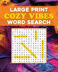 Large Print Cozy Vibes Word Search