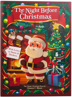 Night Before Christmas with Letter to Santa and Stickers Night Before Christmas with Letter to Santa and Stickers