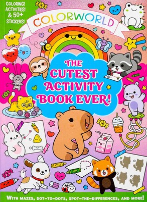 ColorWorld: The Cutest Activity Book Ever!