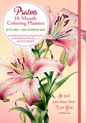 Psalms 18-Month Coloring Planner: July 2027-December 2028 Psalms 18-Month Coloring Planner: July 2027-December 2028
