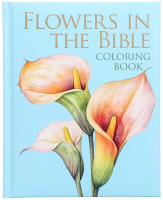 Flowers in the Bible Coloring Book