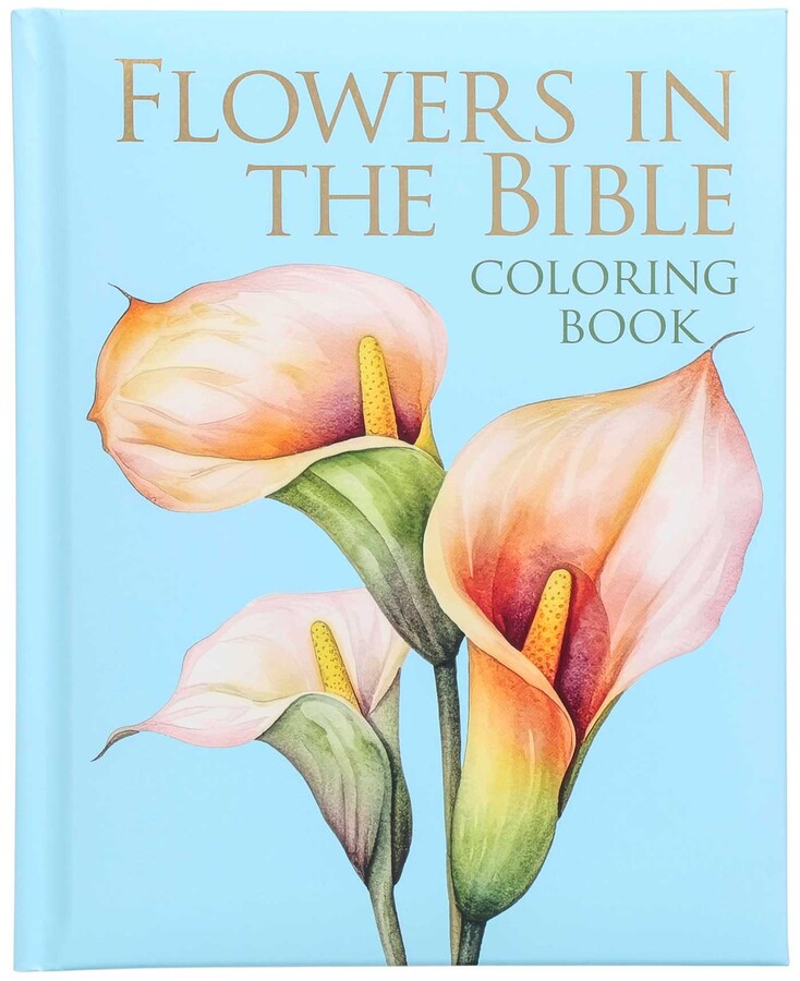 Flowers in the Bible Coloring Book