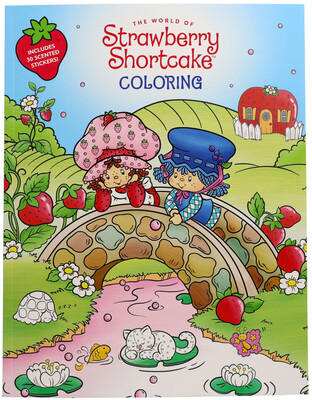 The World of Strawberry Shortcake Coloring The World of Strawberry Shortcake Coloring