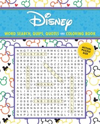 Disney Word Search, Quips, Quotes and Coloring Book