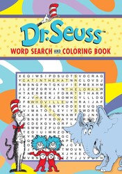 Dr. Seuss Word Search and Coloring Book
