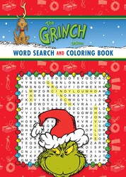 Dr. Seuss' The Grinch Word Search and Coloring Book