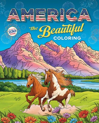 America the Beautiful Coloring America the Beautiful Coloring
