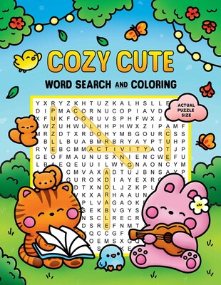 Cozy Cute Word Search and Coloring Cozy Cute Word Search and Coloring