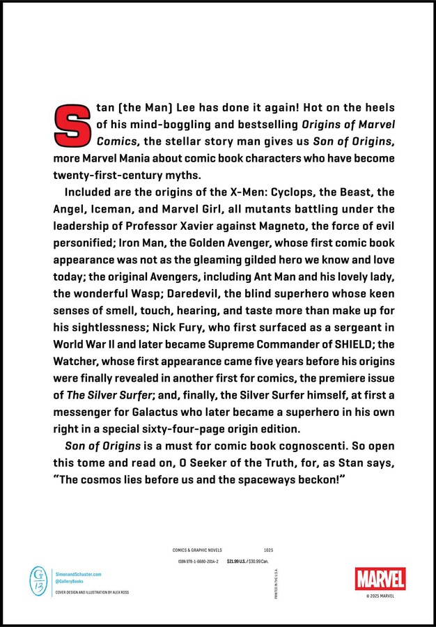 Son of Origins of Marvel Comics