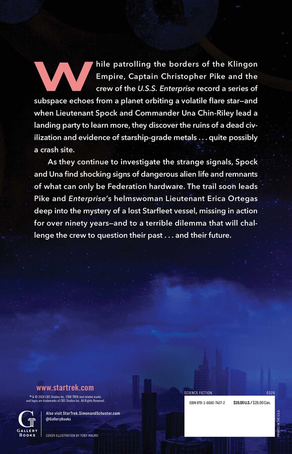 Star Trek: Strange New Worlds: Toward the Night