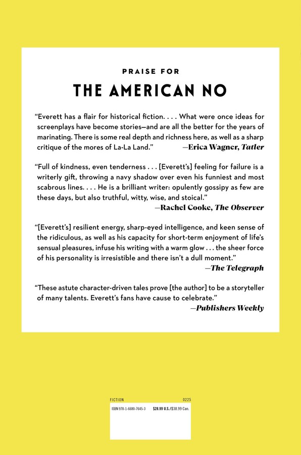 The American No | Book by Rupert Everett | Official Publisher Page