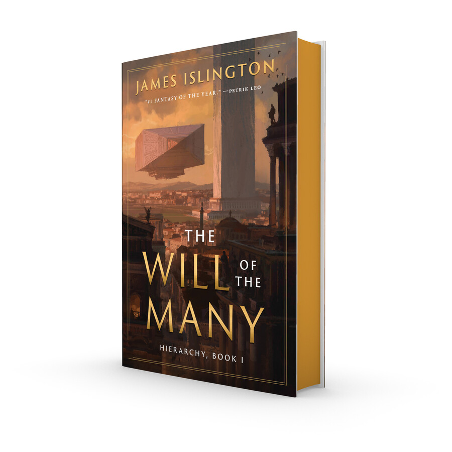 The Will of the Many Deluxe Edition Hardcover Book by James Islington Official Publisher