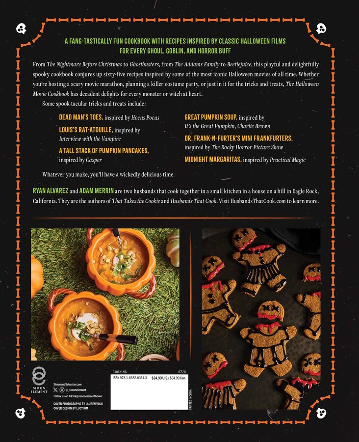 Halloween Movie Cookbook