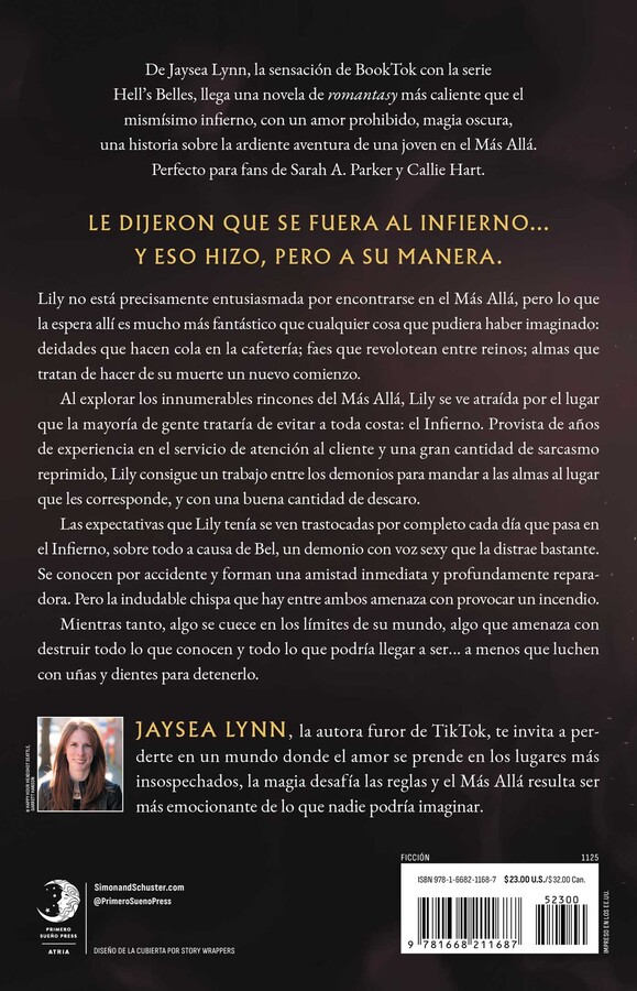 amor a las puertas del infierno, Spanish-language edition of For Whom the Belle Tolls
