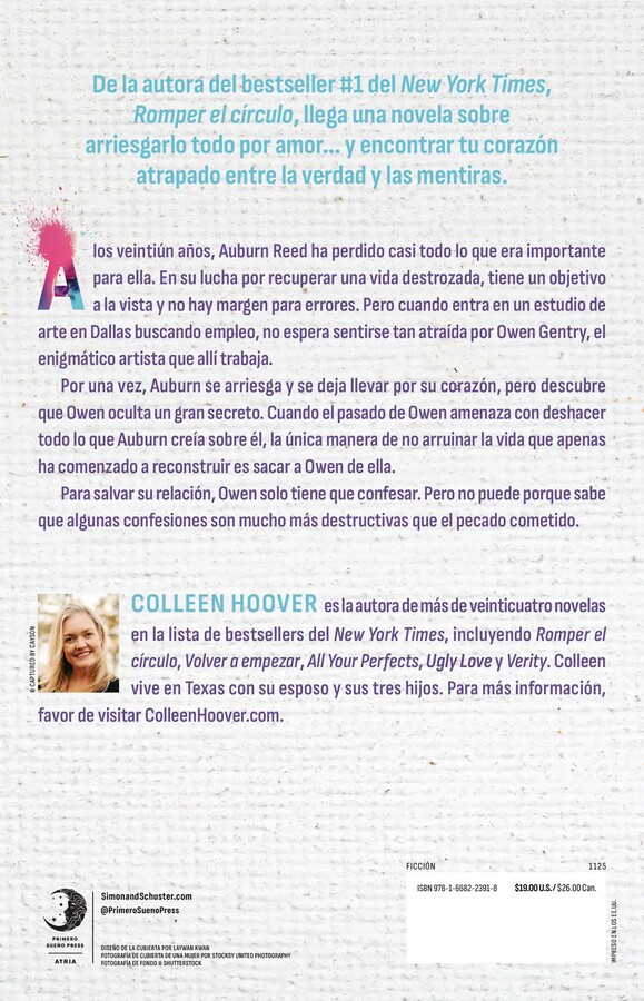Confesiones, Spanish-language edition of Confess