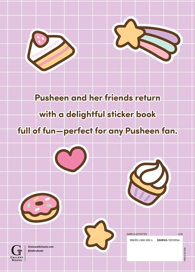 Pusheen Sticker Book