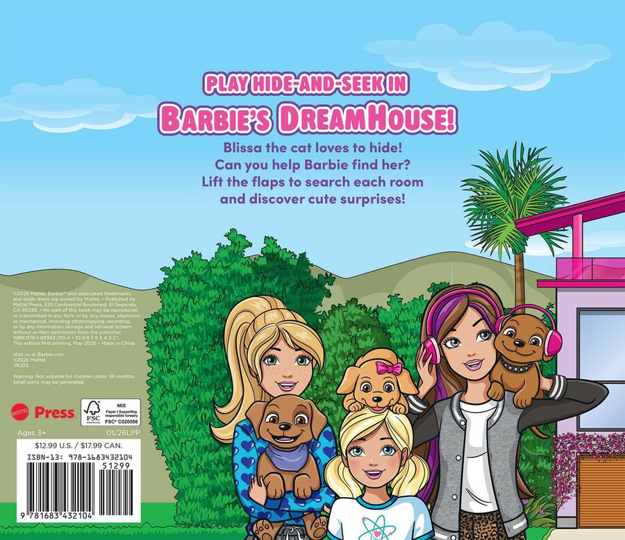 Barbie: DreamHouse Seek-and-Find Pets