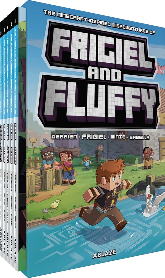 MINECRAFT-INSPIRED ADVENTURES OF FRIGIEL & FLUFFY VOL. 1-5 BOX SET