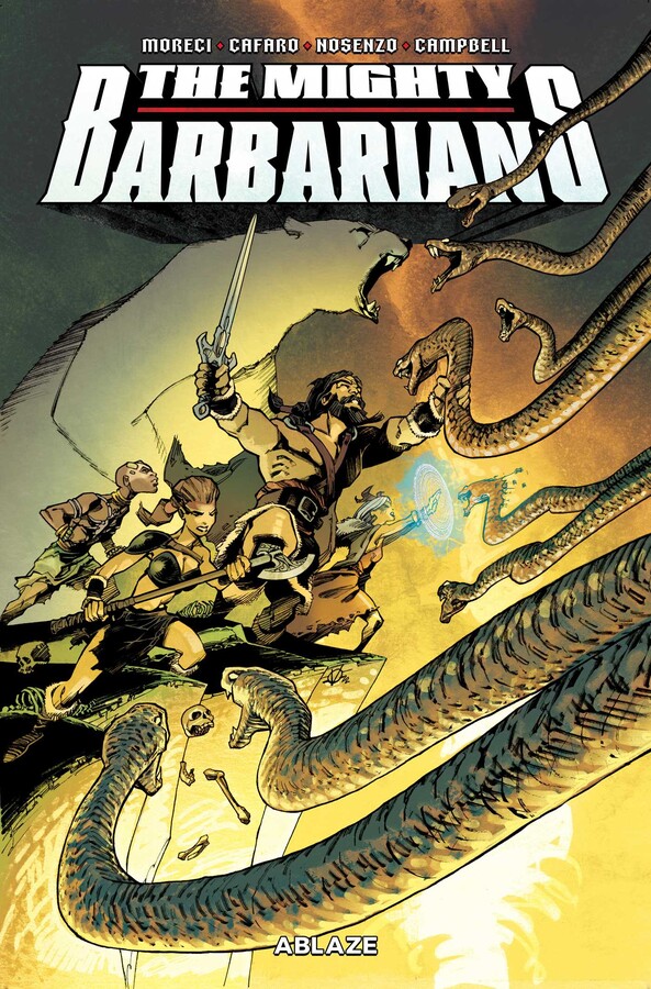 MIGHTY BARBARIANS TPB