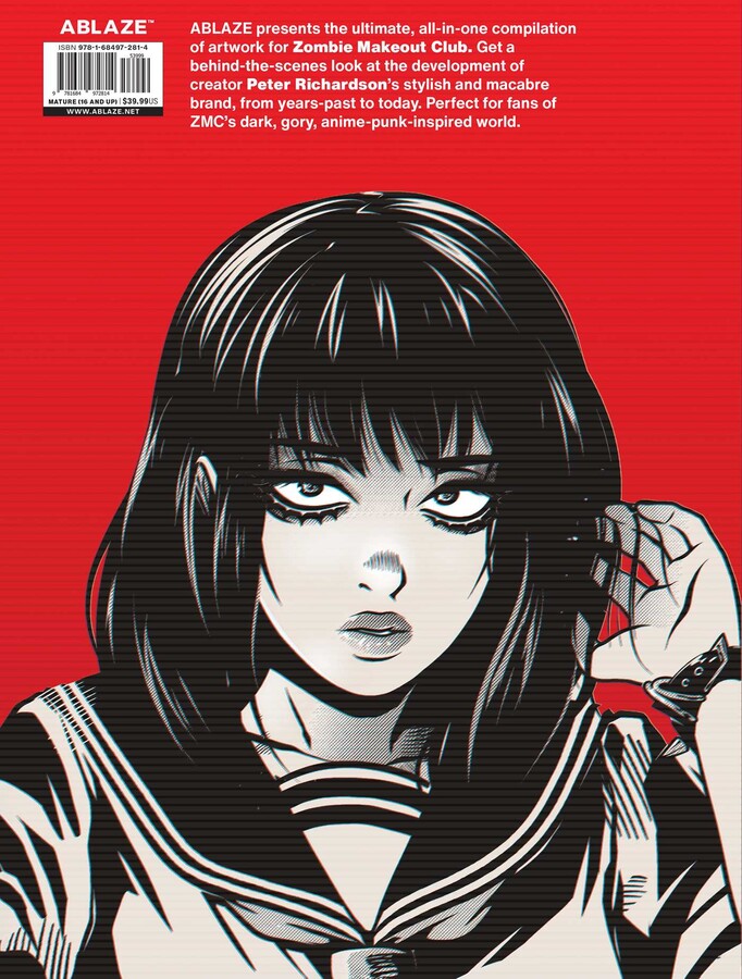 ART OF ZOMBIE MAKEOUT CLUB HC