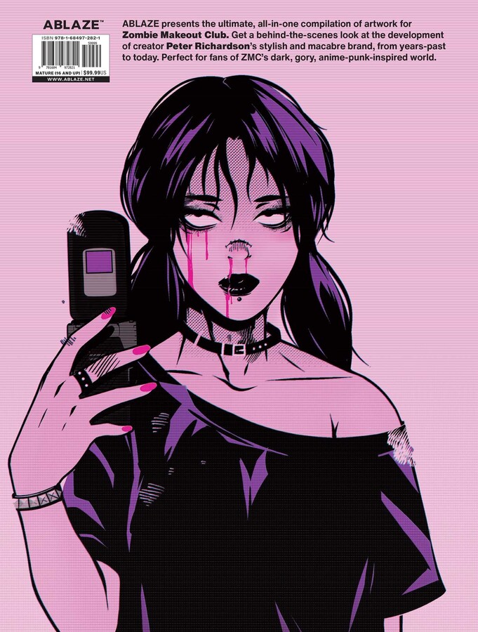 ART OF ZOMBIE MAKEOUT CLUB HC - DELUXE EDITION
