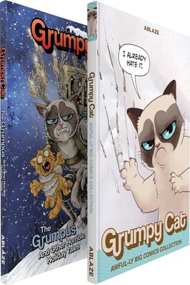 ABLAZE GRUMPY CAT COMICS COLLECTED SET