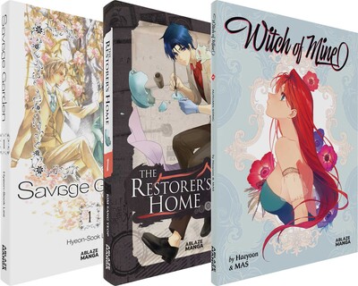 ABLAZE MANHWA SPOTLIGHT PACK - FANTASY/ROMANCE ABLAZE MANHWA SPOTLIGHT PACK - FANTASY/ROMANCE