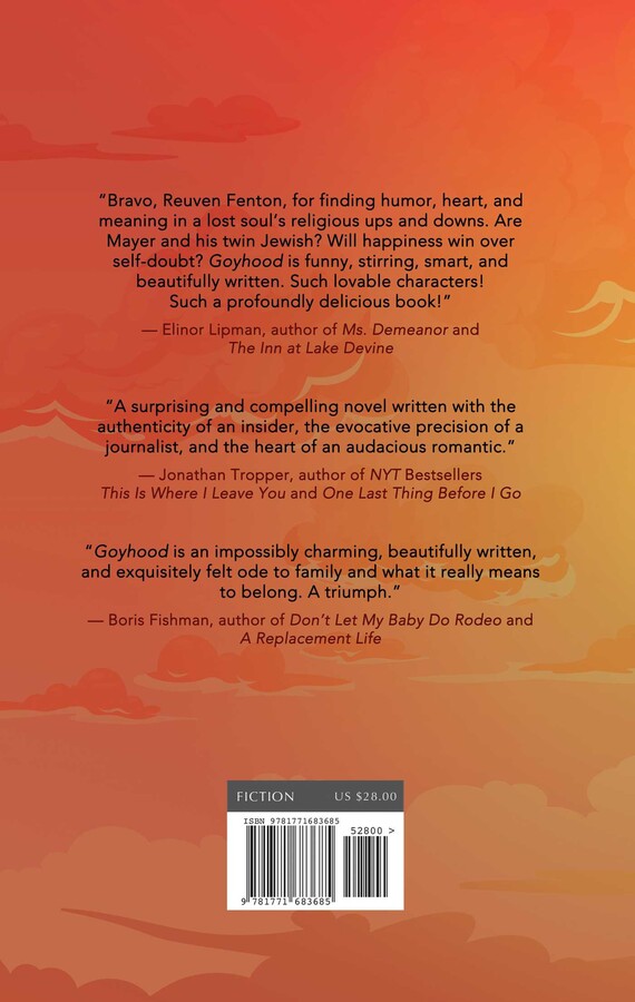 Goyhood Book by Reuven Fenton Official Publisher Page Simon