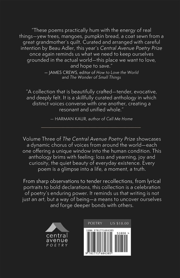 Central Avenue Poetry Prize 2026