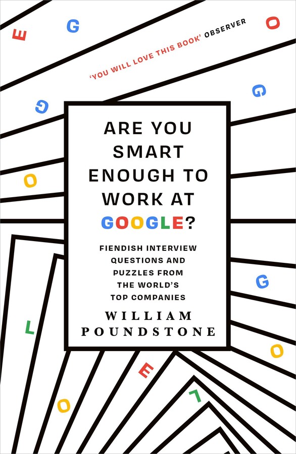 Are You Smart Enough to Work at Google?